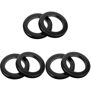 6 Pcs Umbrella Hole Ring Set Outdoor Parasol Silicone Table Patio Umbrellas for Rain