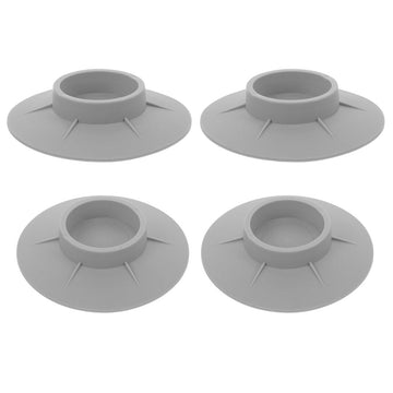 4Pcs Washing Machine Feet Pads Grey Rubber Anti Vibration Pads for Home Furniture Stabilizer