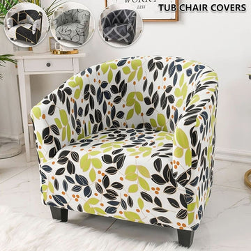 Sofa cover,Tub Chair For Armchairs Tub Sofa Slipcover Polyester Fiber Club Chair Slipcover Stretch Armchair Slipcover Removable Washable Sofa Couch Cover For Dining Living Room Reception