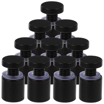 Stainless Steel Standoff Mounting Hardware Black for Repairs 10Pcs