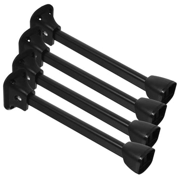 4 Pcs Folding Table Legs Adjustable Height Base Work