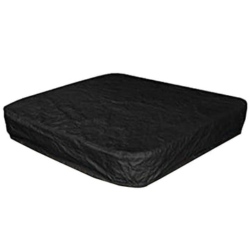 Coffee Square Sandbox Cover with Drawstring, Waterproof Oxford Cloth Canopy – Anti-UV Sandpit Cover for Toys, Pool, Furniture