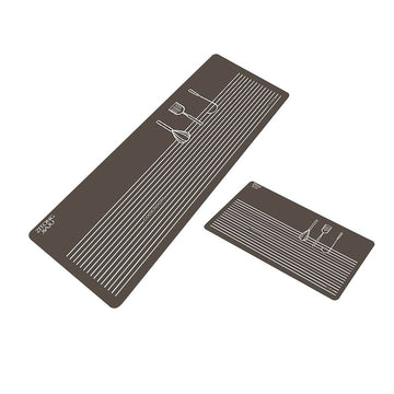 oil long 2pcs/set for kitchen mat rug floor carpet absorbent nonslip kitche home kitchenï¼\x8cdining & bar place mats large round table mats 30 inches corner dining table set in