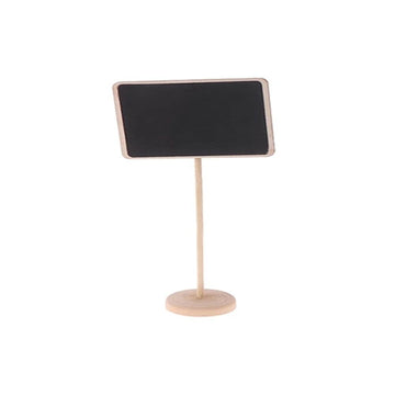 Mini Wood Blackboard Cartoon Chalkboard Hanging Message Board for Weddings Restaurants Party Writing Notice Decoration