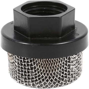 Inlet Filter Strainer Screen, 1/2' Hose Inlet Strainer Filter, Inlet Suction Strainer Mesh Filter for Sprayer 390/490 Black
