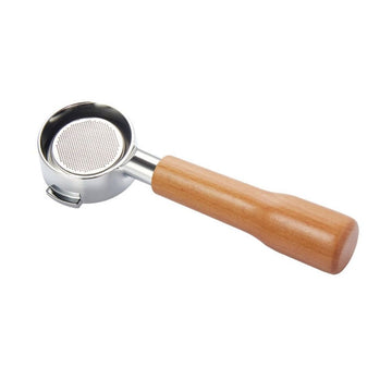 58mm/2.3in Coffee Bottomless Portafilter Compatible with Universal E61 58mm/2.3in Brewing Head Coffee Makers1 Cup Filter Basket