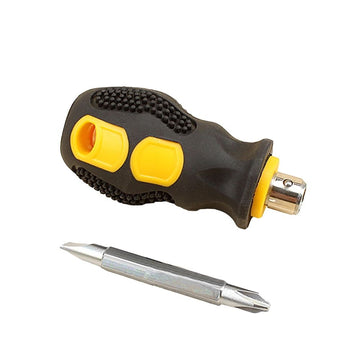 Mini Screwdriver Stainless Steel Tool Cross Screw Head for Repair Works Home Office Use Portable