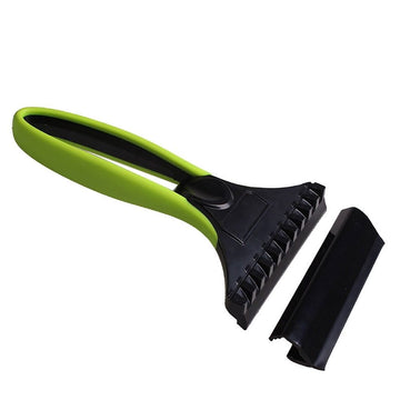 Manual Car Snow Shovel Snow and Ice Scraper Snow Removal Tools Portable Green