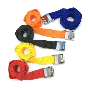 Ratchet Belt Straps Moving Furniture Refrigerator Strapping Cargo 250 LBS Working Load Capacity Quick Lock Buckle
