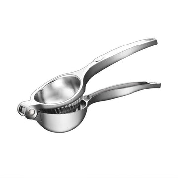 Manual Lemon Squeezer Juicer Orange Fruit Hand Press Squeezer Zinc Alloy Silver