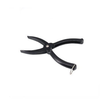 Fishing Grabber Tool ABS Plastic Fishing Pliers Hook Remover Pliers Fish Lip Holder Multitool Black