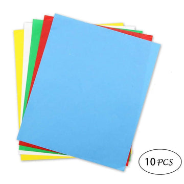 10 Pcs Transfer Carbon Paper Printing Pattern for Paper Wood Leather Canvas Reusable White