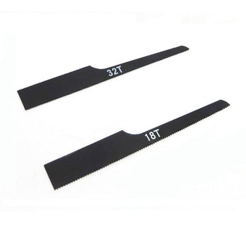 10Pcs Reciprocating Air Saw Blades Replacement Blades Bimetallic Black 32T