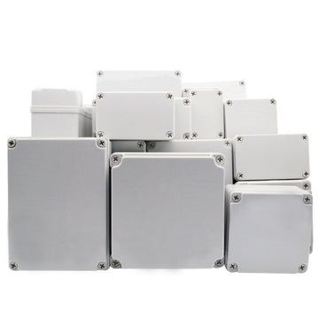ABS Junction Box Electrical Project Enclosure Box Protection IP67 Waterproof White 110×80×45mm