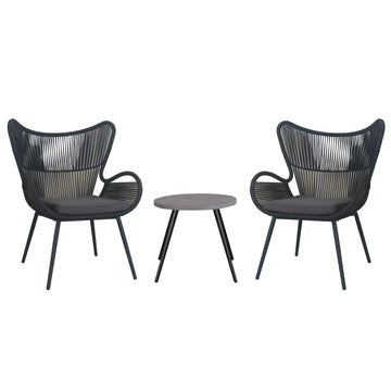 Cairns 3pc Outdoor Sofa Set Lounge 2 Chair