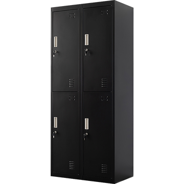 Four-Door Office Gym Shed Storage Locker