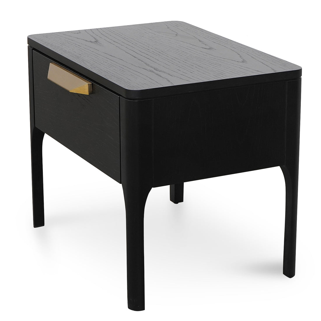 Ethan Bedside Table - Black Veneer-0