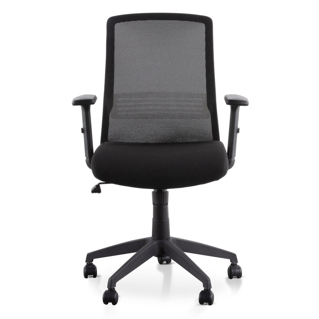 Isaac Mesh Office Chair - Full Black-0