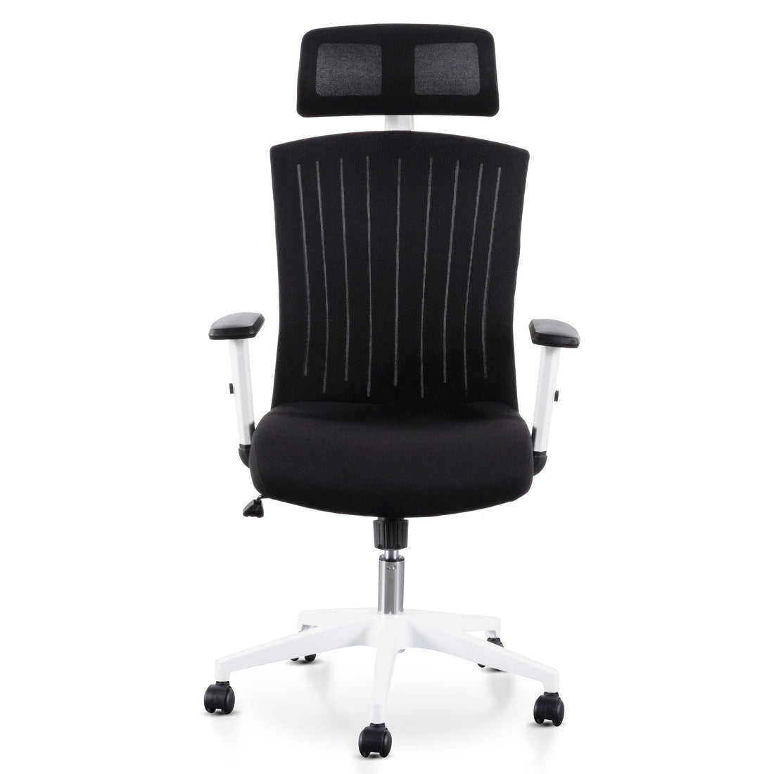 Diana Office Chair - Black and White-0