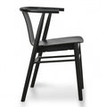 MatthewDining Chair - Black Shell - Black Seat (Set of 2)-4