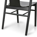 MatthewDining Chair - Black Shell - Black Seat (Set of 2)-5