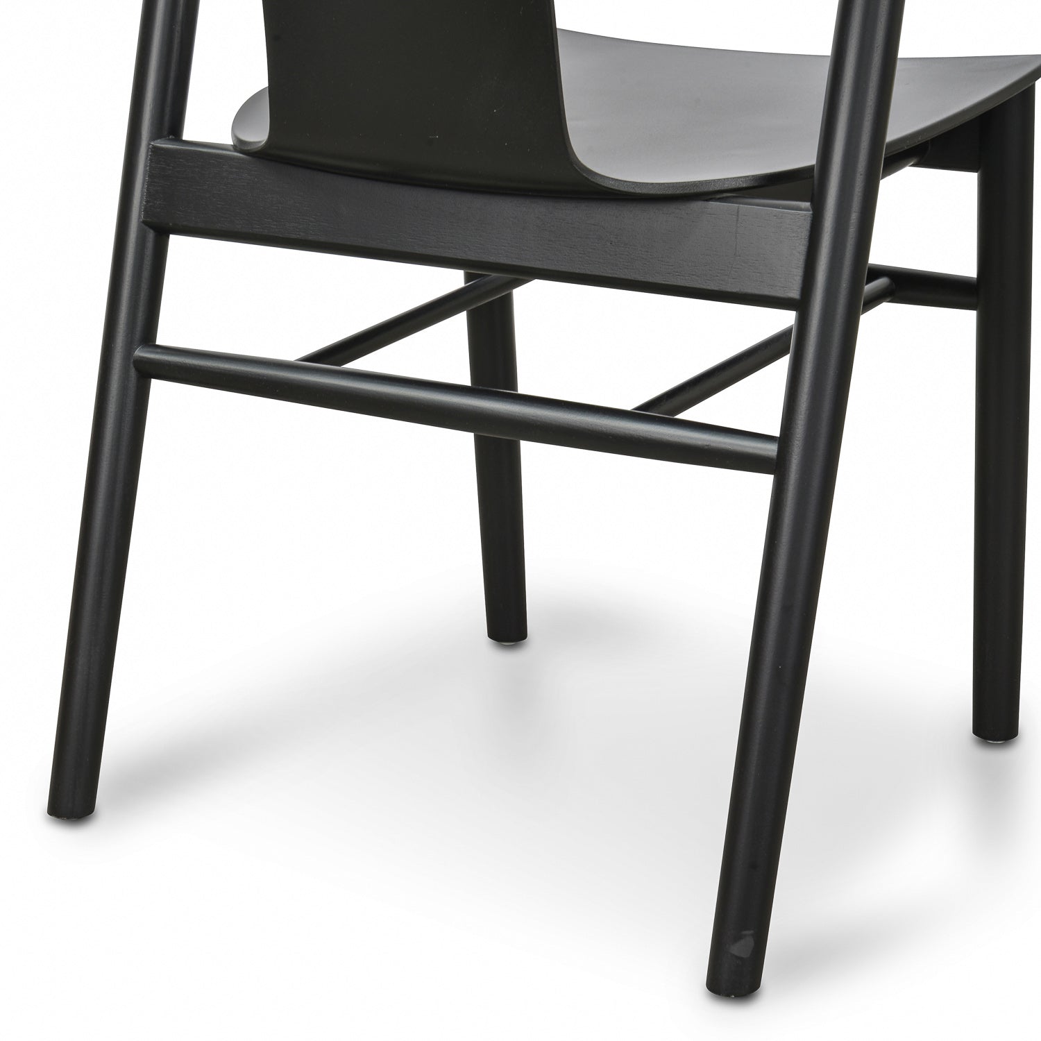 MatthewDining Chair - Black Shell - Black Seat (Set of 2)-5