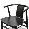 MatthewDining Chair - Black Shell - Black Seat (Set of 2)-7