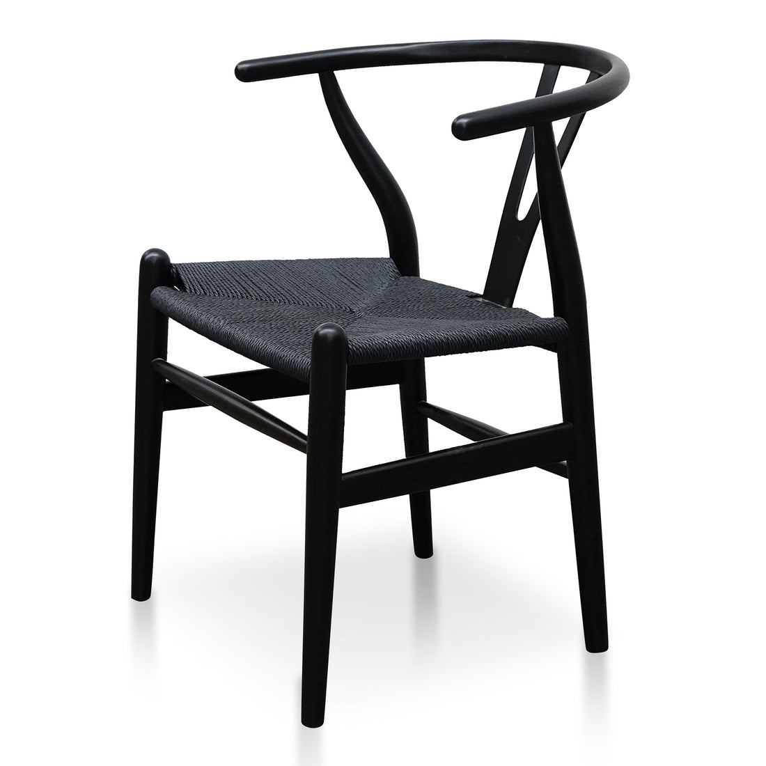 Kevin Cord Dining Chair - Full Black (Set of 2)-0