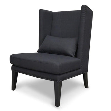 Alice Lounge Chair in Black-0