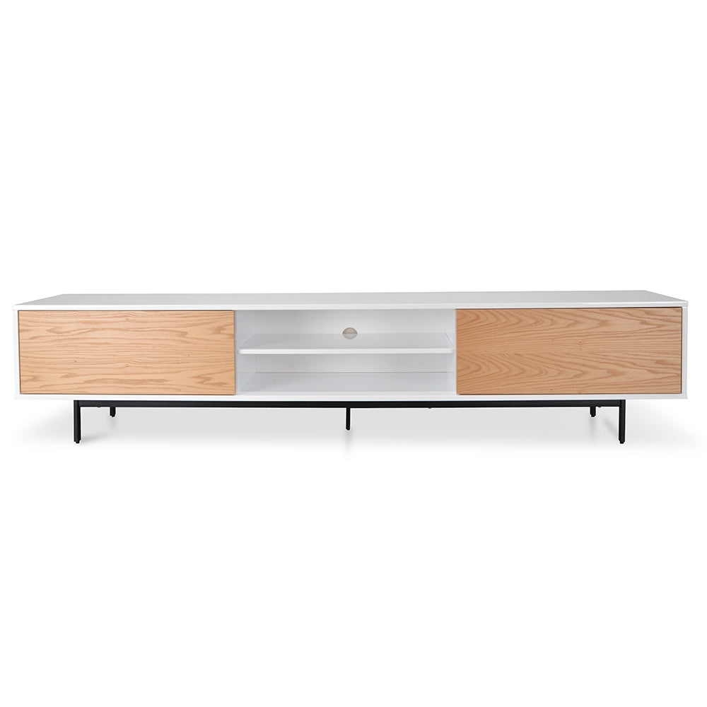 Taylor 2.3m TV Entertainment Unit - Lowline - Natural-0