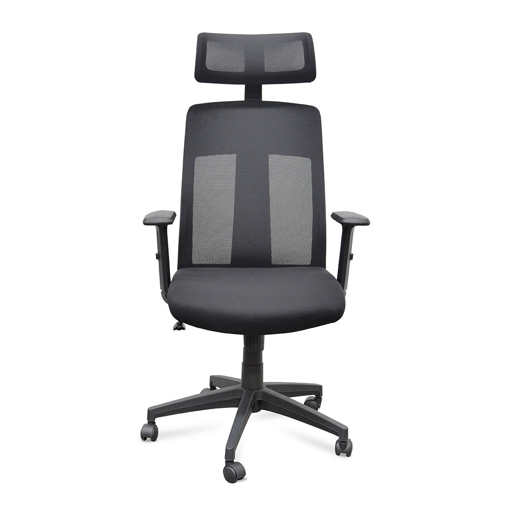 Ethan Mesh Office Chair - Black-0