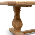 Quinn Wood 2.4m Dining Table - Rustic Natural-3