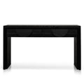 Eve 1.4m Console Table - Textured Espresso Black-2