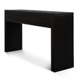 Eve 1.4m Console Table - Textured Espresso Black-6