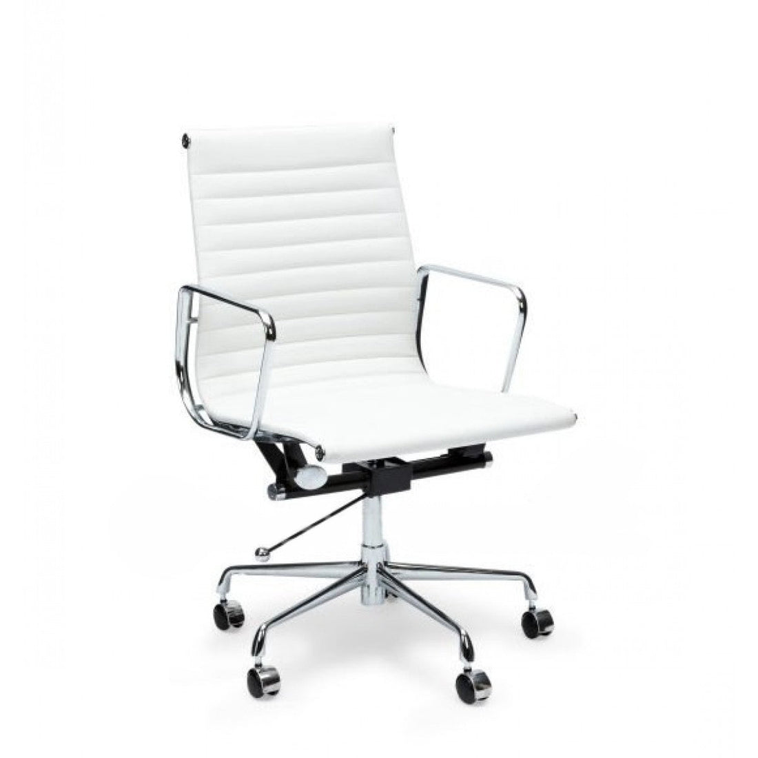 Lunather Office Chair - White-0