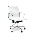 Lunather Office Chair - White-1