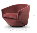 ZoeLounge  Chair - Blood Orange-7