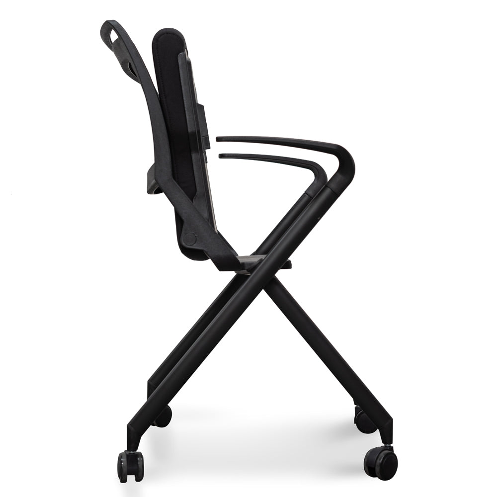 Wendy Office Visitor Chair - Black-0
