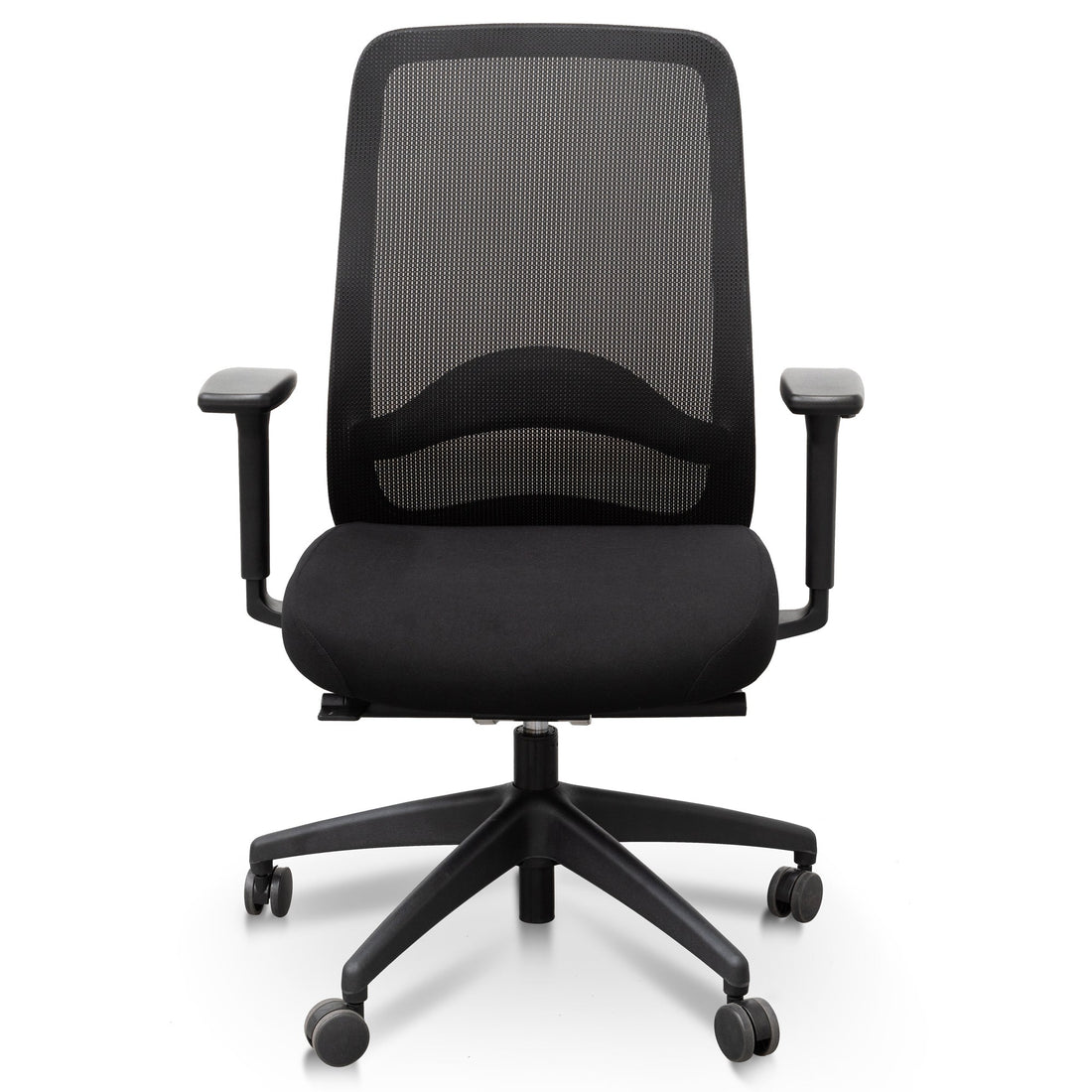 Peter - Mesh Ergonomic Office Chair - Black-0