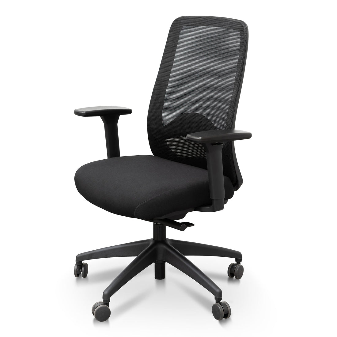 Peter - Mesh Ergonomic Office Chair - Black-0
