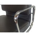 Wendy Back Office Chair - Black Leather-5