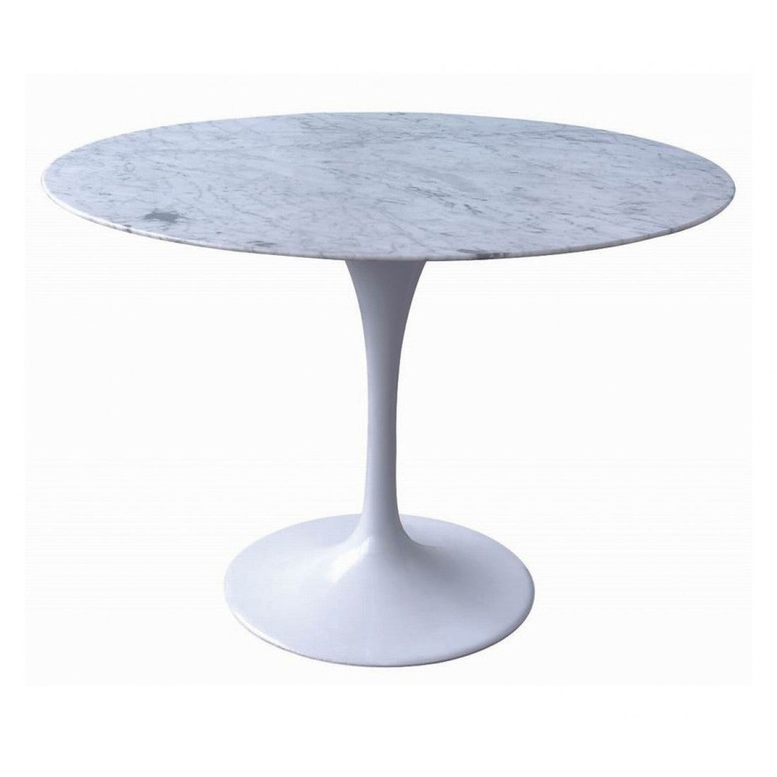 CalebMarble Dining Table 120cm - Aluminium-0