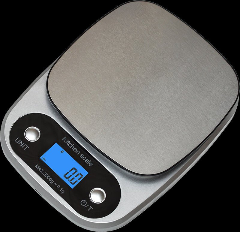 0.1g High Precision Kitchen Scale Rechargable Food Scale Digital 3KG - Shopping Planet