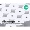 100 Bulk Thermal Paper Rolls 80x80 mm Cash Register Receipt Roll Eftpos Papers - Shopping Planet