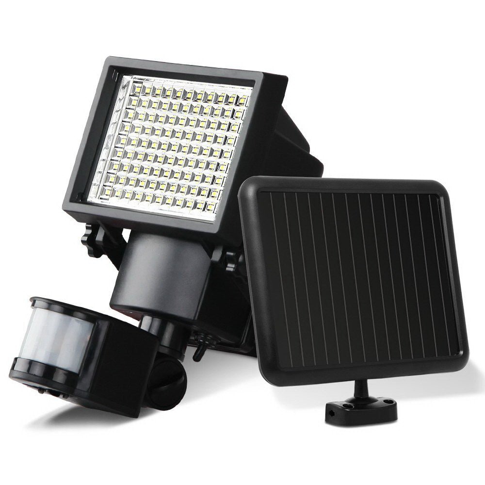 100 LED Solar Powered Sensor Lights - Shopping Planet