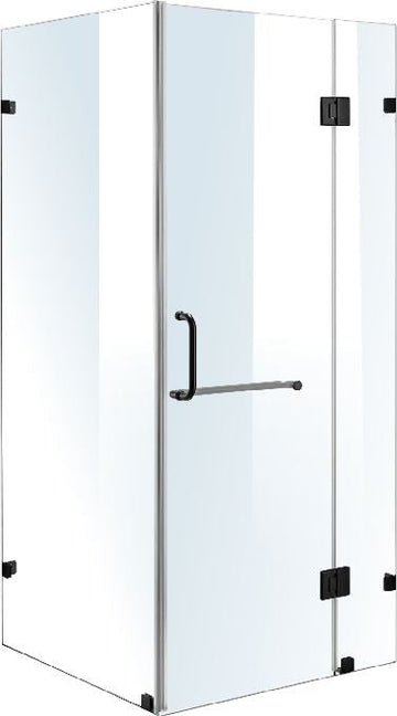 1000 x 1000mm Frameless 10mm Glass Shower Screen By Della Francesca - Shopping Planet