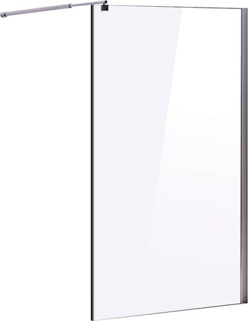 1000 x 2000mm Frameless 10mm Safety Glass Shower Screen - Shopping Planet