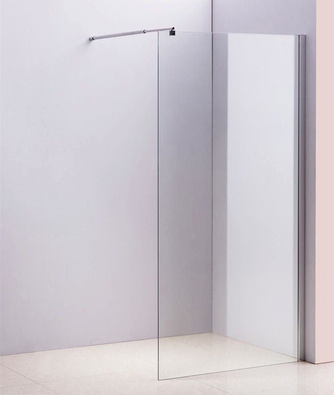 1000 x 2000mm Frameless 10mm Safety Glass Shower Screen - Shopping Planet
