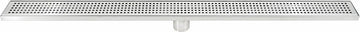 1000mm Bathroom Shower Stainless Steel Grate Drain w/Centre outlet Floor Waste Square Pattern - Shopping Planet