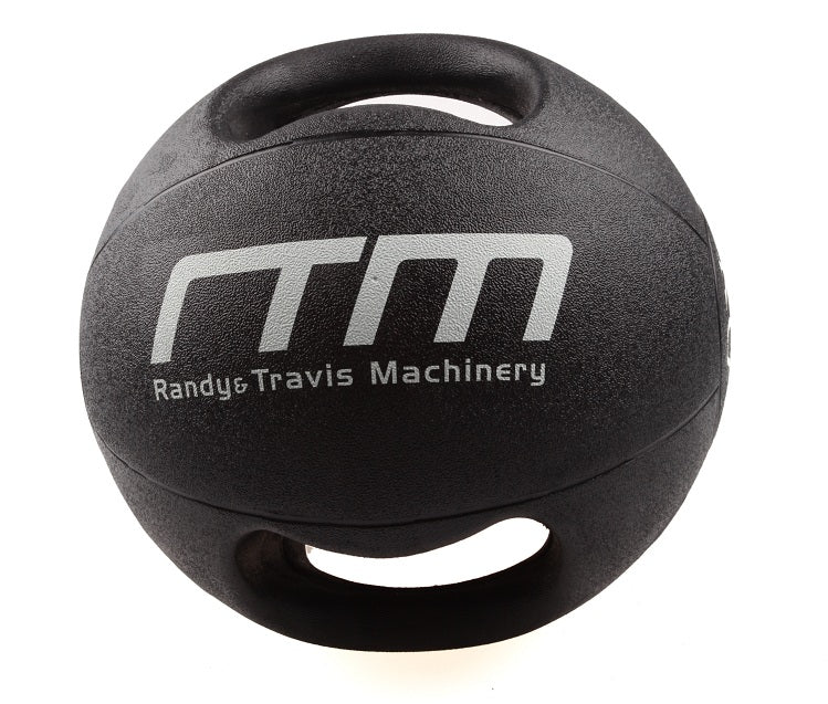 10kg Double-Handled Rubber Medicine Core Ball - Shopping Planet